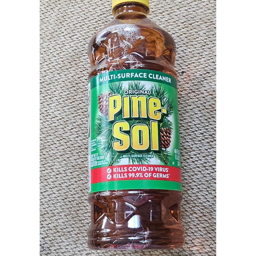 Pine-Sol Multi-Surface Cleaner Original with Pine Oil 48 oz Disinfectant 1.5 QT